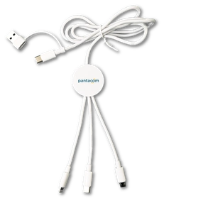 Multicâble 5-en-1 made in France - fast charge 20W personnalisable