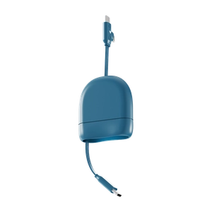 Multicâble ICE-R en plastique recyclé - USB-C personnalisable