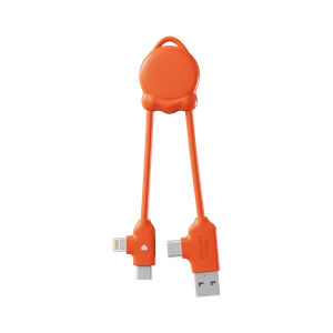 Multicâble OCTOMINI en plastique recyclé - USB-C personnalisable