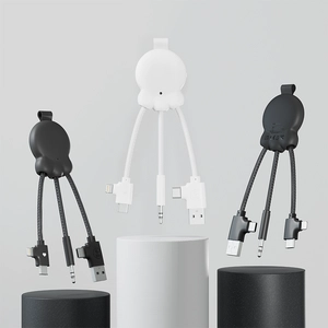Multicâble XOOPAR OCTOPUS avec fonctionnalité audio personnalisable