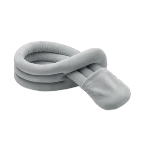 Oreiller de voyage pliable en polyester souple et en mousse personnalisable
