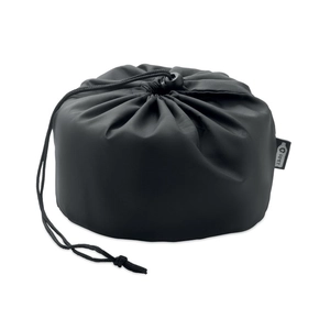 Oreiller de voyage pliable en polyester souple et en mousse personnalisable