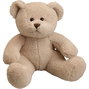 Ours en peluche de 18 cm assis personnalisable