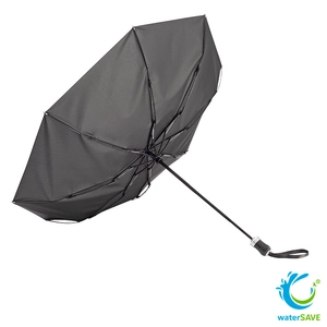 Parapluie de poche 107 cm en PET recyclé - baleinage en fibre de verre personnalisable