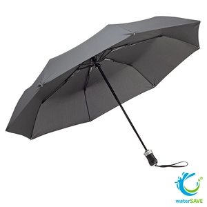 Parapluie de poche 107 cm en PET recyclé - baleinage en fibre de verre personnalisable