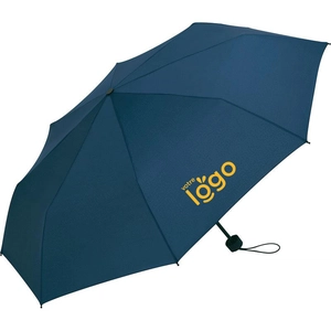 Parapluie de poche 98 cm avec housse de couleur assortie personnalisable