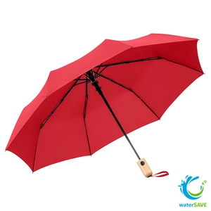 Parapluie de poche FARE 100 cm en toile PET recyclé - ouverture automatique personnalisable