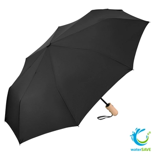 Parapluie de poche FARE 100 cm en toile PET recyclé - ouverture automatique personnalisable