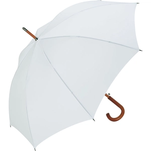 Parapluie diam 105 cm en fibre de verre avec poignée canne en bois personnalisable