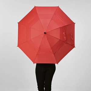 Parapluie Diamètre 100 cm avec armature en fibre de verre résistante aux tempêtes personnalisable