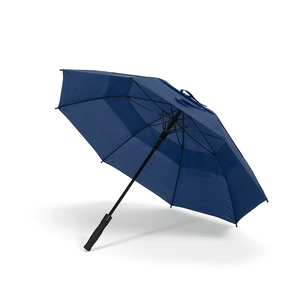 Parapluie Diamètre 100 cm avec armature en fibre de verre résistante aux tempêtes personnalisable