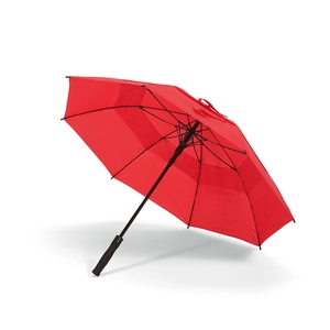 Parapluie Diamètre 100 cm avec armature en fibre de verre résistante aux tempêtes personnalisable