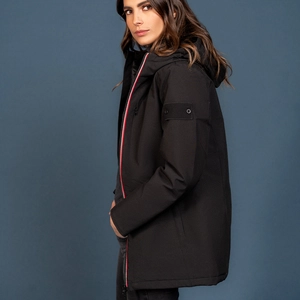 Parka Femme avec capuche - Veste 100% polyester personnalisable