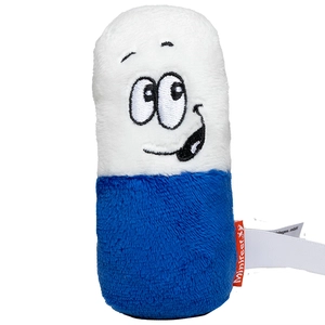 Peluche gélule personnalisable