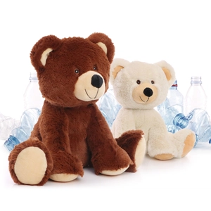 Peluche Ours RECYCLEBEARS 25 cm - 100% recyclable en RPET personnalisable