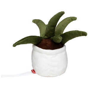 Peluche plante aloe vera en microfibre - convient aux enfants personnalisable