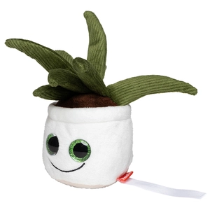 Peluche plante aloe vera en microfibre - convient aux enfants personnalisable