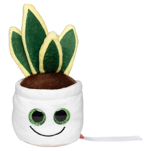 Peluche plante langue de belle-mère en microfibre - convient aux enfants personnalisable