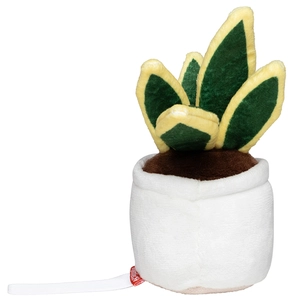 Peluche plante langue de belle-mère en microfibre - convient aux enfants personnalisable