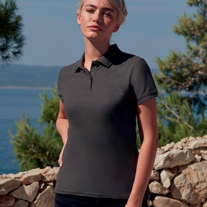 Polo femme PREMIUM 100% coton personnalisable