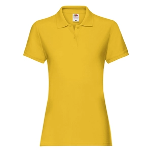 Polo femme PREMIUM 100% coton personnalisable