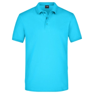 Polo Homme en tissu strech 95% coton - coupe droite personnalisable