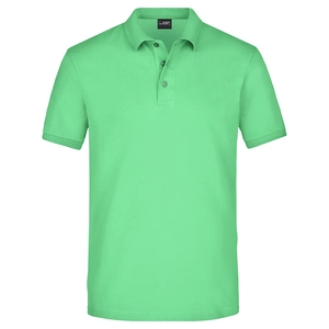 Polo Homme en tissu strech 95% coton - coupe droite personnalisable