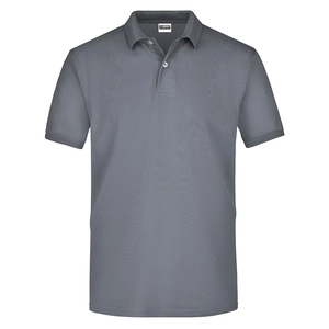 Polo Homme manches courtes 100% coton - coupe ajustée personnalisable