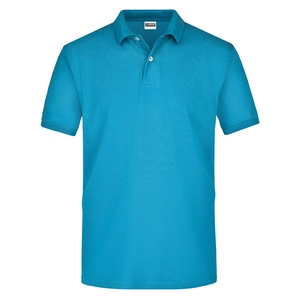 Polo Homme manches courtes 100% coton - coupe ajustée personnalisable