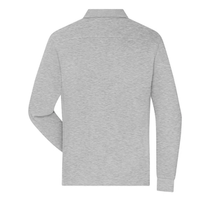 Polo workwear manches longues pour homme - polo de travail personnalisable