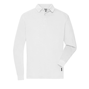 Polo workwear manches longues pour homme - polo de travail personnalisable