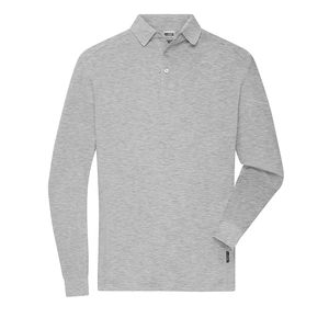 Polo workwear manches longues pour homme - polo de travail personnalisable