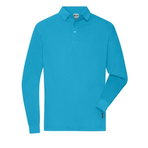 Polo workwear manches longues pour homme - polo de travail personnalisable