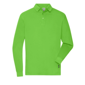 Polo workwear manches longues pour homme - polo de travail personnalisable