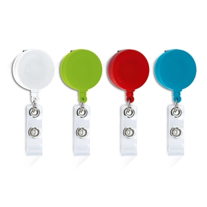 Porte badge extensible et rétractable - avec clip de ceinture au dos personnalisable