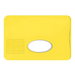 Porte carte de crédit anti RFID - Protège CB Made In France personnalisable