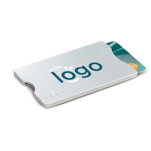 Porte cartes anti RFID anti clonage 1 compartiment personnalisable