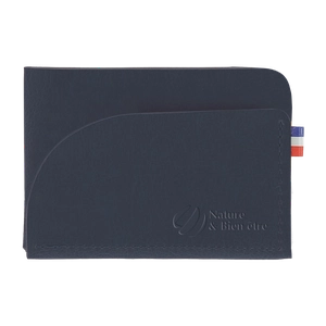 Porte cartes fabrication française en matières végétales personnalisable