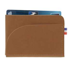 Porte cartes fabrication française en matières végétales personnalisable