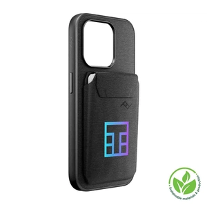 Porte cartes magnétique pour smartphone - 100% nylon recyclée personnalisable