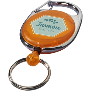 Porte clés à boucle extensible - attache badge pratique personnalisable