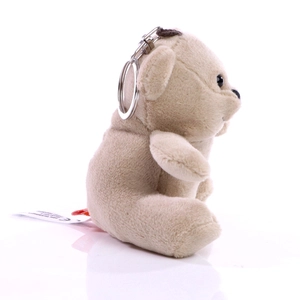 Porte clés peluche ours 12 cm personnalisable