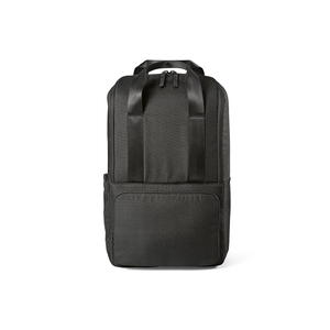 Sac à dos 18l en polyester recyclé 600D - compartiment pour PC portable et sangle trolley personnalisable