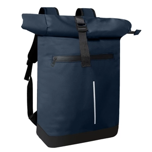 Sac à dos 20l en PET recyclé certifié GRS - imperméable et fermeture rolltop personnalisable