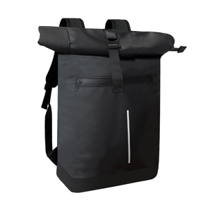 Sac à dos 20l en PET recyclé certifié GRS - imperméable et fermeture rolltop personnalisable