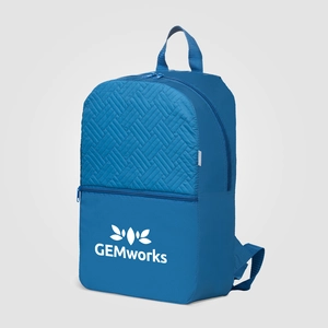 Sac à dos 210D recyclé matelassé – 13 L personnalisable