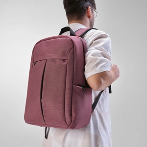 Sac à dos 22l en nylon recyclé avec poche latérale zippée personnalisable