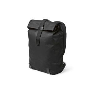 Sac à dos 23l avec revêtement imperméable en toile de coton recyclée - compartiment PC personnalisable