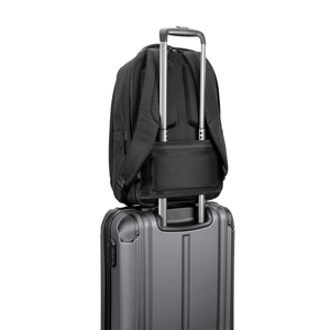 Sac à dos antivol, en twill avec revêtement hydrofuge et polyester recyclé haute densité 600D, pour ordinateur portable de 17. 3