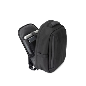 Sac à dos antivol, en twill avec revêtement hydrofuge et polyester recyclé haute densité 600D, pour ordinateur portable de 17. 3